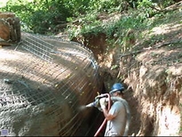 hobbit house construction formwork concrete dome shotcrete gunite