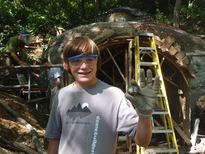 hobbit house construction formwork concrete dome shotcrete gunite